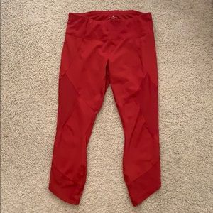Athleta red leggings